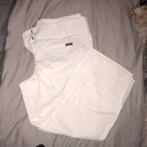 Express | white capris pants